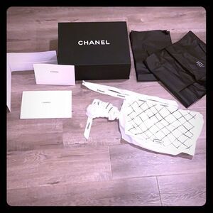 Chanel hardboard box bundle